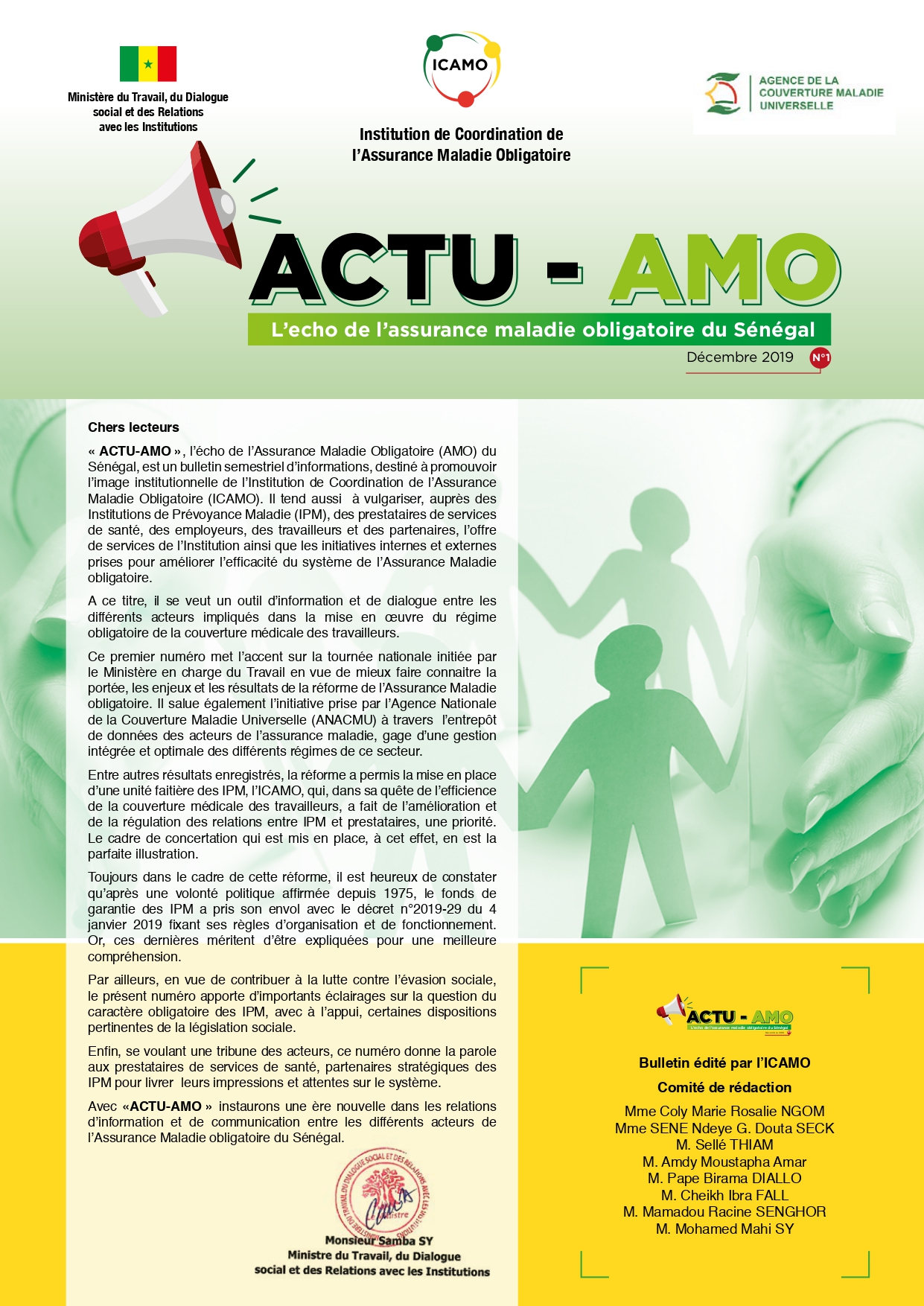 Couverture ACTU AMO 1